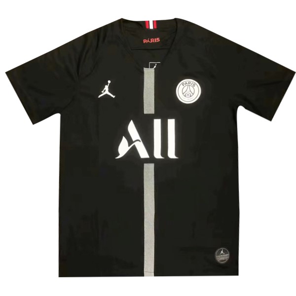 Camiseta Paris Saint Germain JORDAN All Replica Tercera Ropa 2018/19 Negro